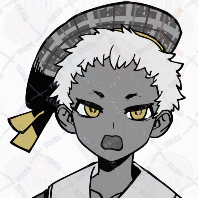 Simple Character Stand-Up Illustration 33 [5 Expressions] 的商品圖片第 9 張