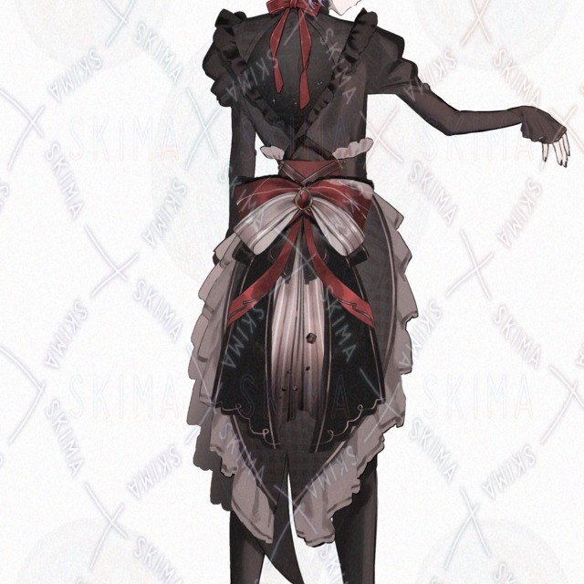 【後ろ向きの男性キャラクター】の商品画像4枚目