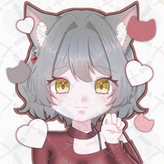 【アイコン/差分あり】猫のお姉さんアイコンの商品画像