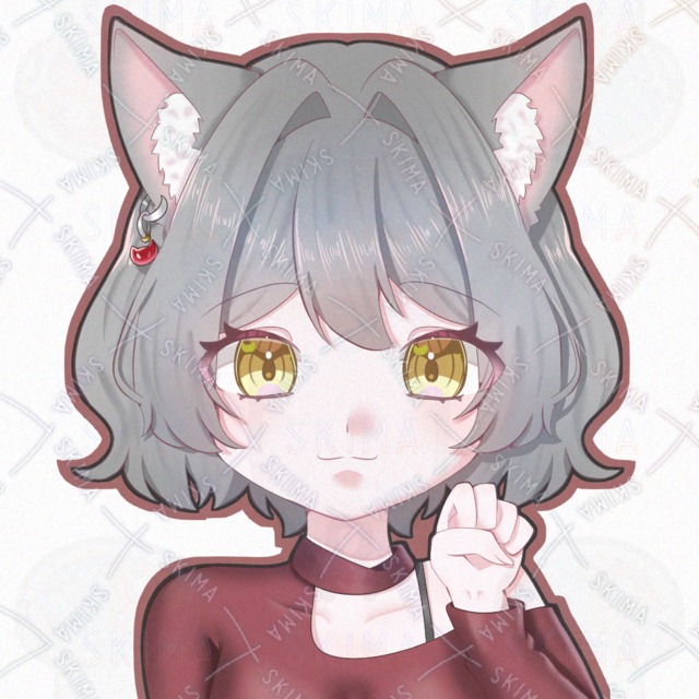 아이콘/차이점】고양이 누나 아이콘 상품 이미지 3번째