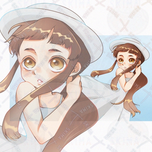 Image of Single Illustration: Girl