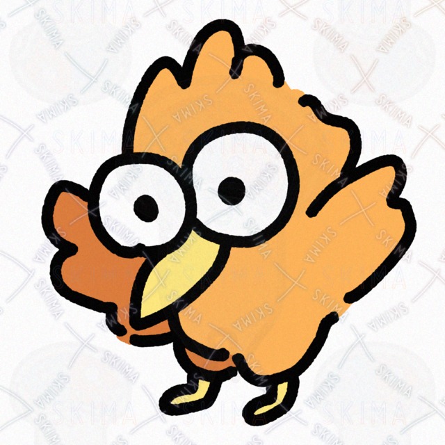 Image of Cocky Bird Illustration