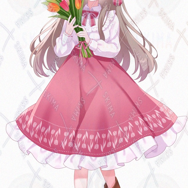 チューリップ（表情10種）の商品画像6枚目