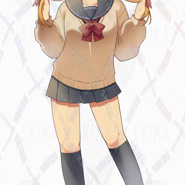 Twin-Tail Sailor Uniform Girl – 10 Expressions 的商品圖片第 2 張