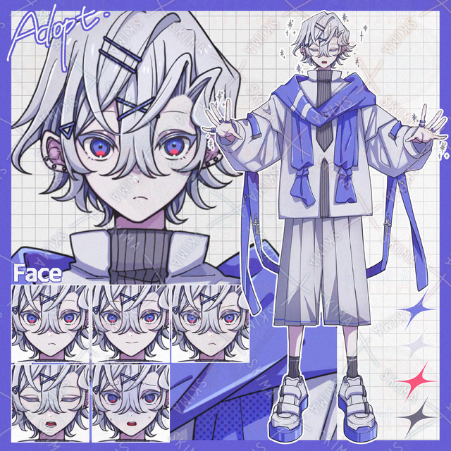 Image of Adopt: Mysterious Child [5 Expressions]