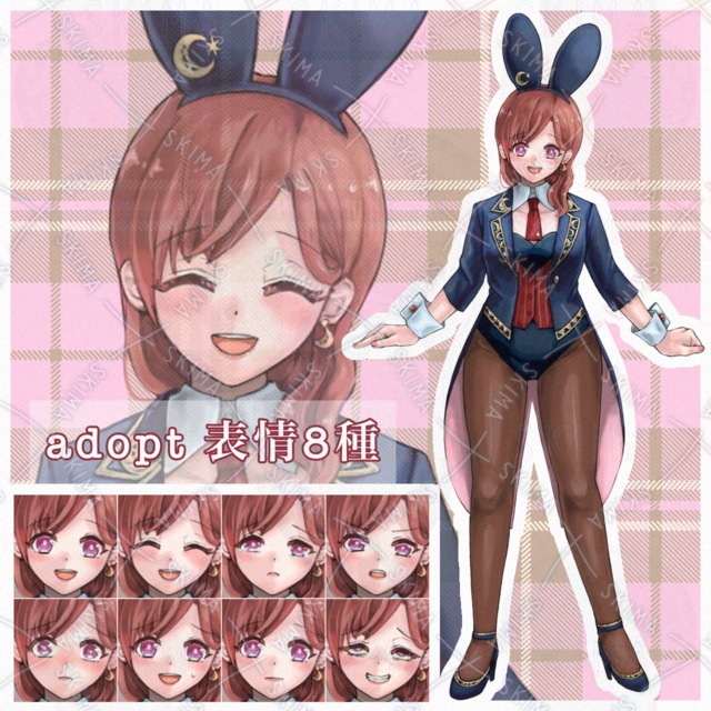 8 Expressions: Tuxedo Bunny Girl 的商品圖片