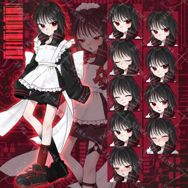 Red & Black Jersey Maid 的商品圖片