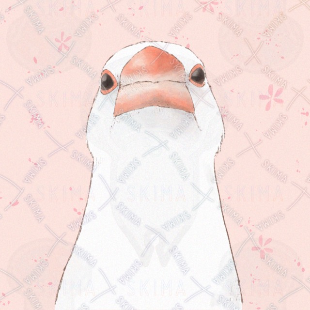 SNS 아이콘용 / 목을 펴는 백조 상품 이미지