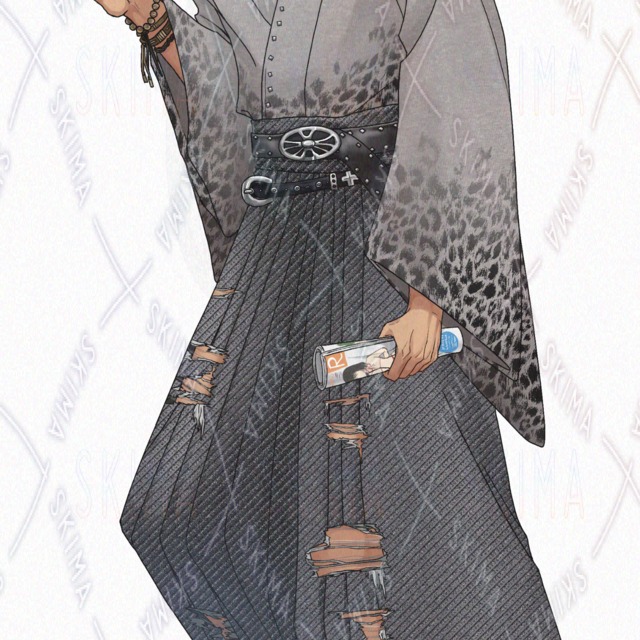 和装風チャラ男【表情7種】の商品画像4枚目