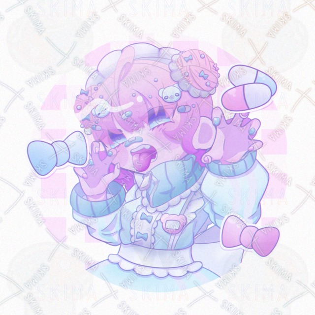 Image 7 of 8-Color Jersey Girl Digital Art