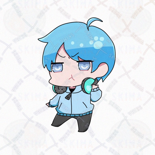 Set of 5 Expressions: Androgynous Boy (Chibi Style) 的商品圖片第 6 張