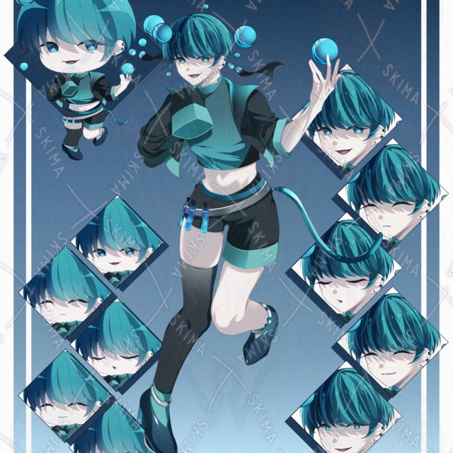 キャラ立ち絵　10種の商品画像