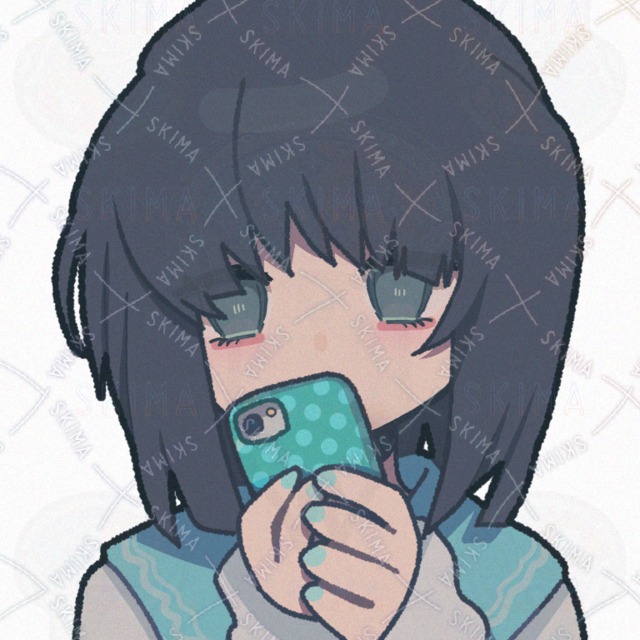 水色黒髪ガール🩵🌙の商品画像2枚目