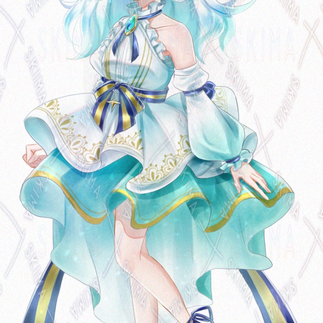 エルフの少女(表情差分６種)の商品画像2枚目