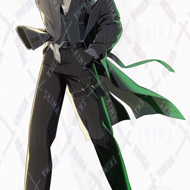 【Adopt】洋装男性立ち絵/全身【表情差分7種】の商品画像7枚目