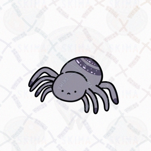 あいきょうのあるくも（表情5種類）の商品画像2枚目