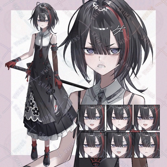 adopt47 刀を持った女の子