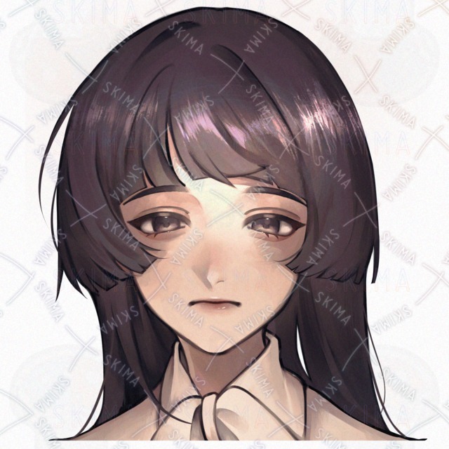 【透過あり】姫カットの女の子の商品画像2枚目