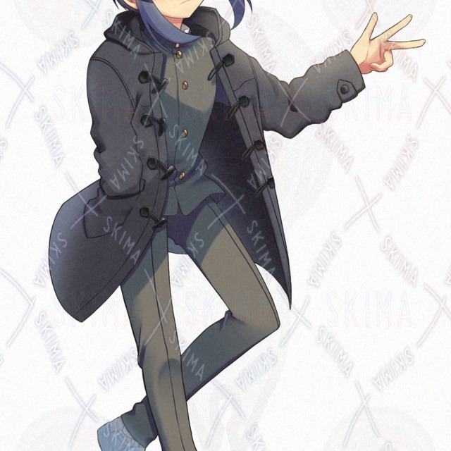 School Uniform Boy in Coat – 9 Expressions 的商品圖片第 8 張