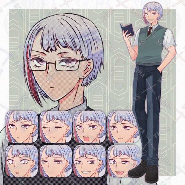 Limited-Time Price: 8+ Expression Intellectual Glasses Mesh Boy 的商品圖片