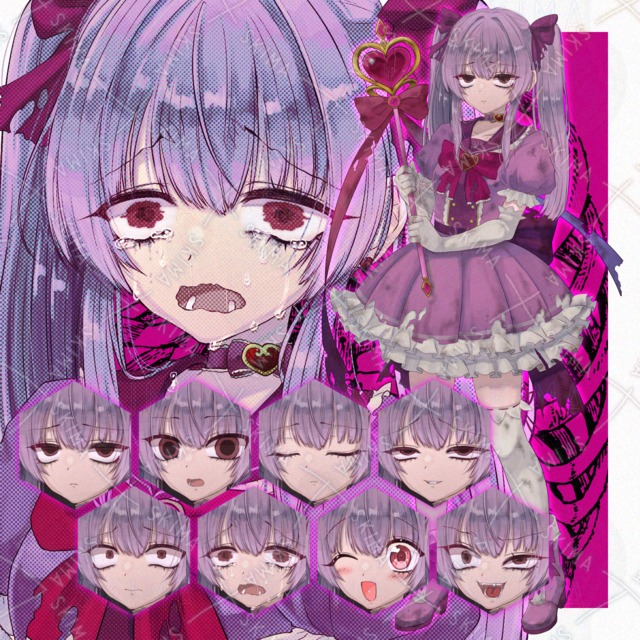 Image of Limited-Time Price! Tired Magical Girl Girl-chan with 8+ Expressions