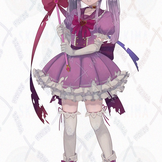 【限定価格！】【表情8種+】疲れちゃった魔法少女ガールちゃんの商品画像5枚目
