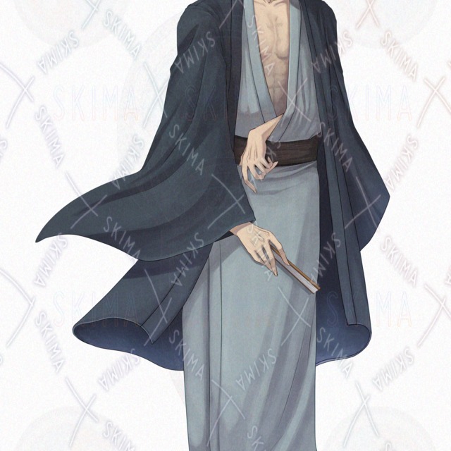 【限定価格！】【表情8種＋】痩身和服極道ガイさんの商品画像3枚目