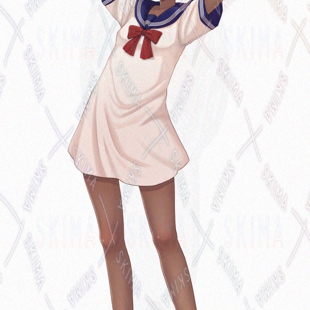 Image 7 of Limited-Time Price: Boyish Tan-Skin Girl with 8+ Expressions