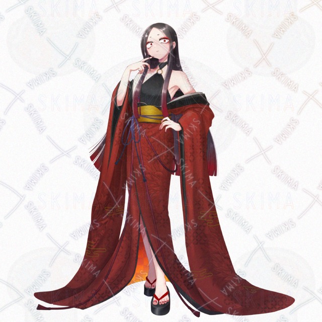 Image 7 of Limited-Time Price: Kimono Demon Princess – 8+ Expressions