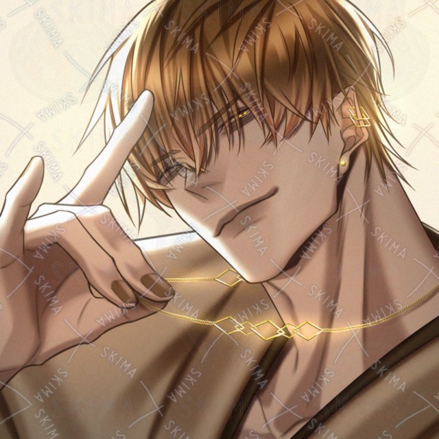 狐系糸目男子アイコンの商品画像