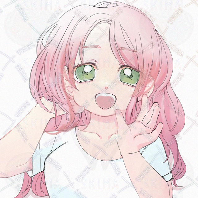 ピンク髪アイコンの商品画像