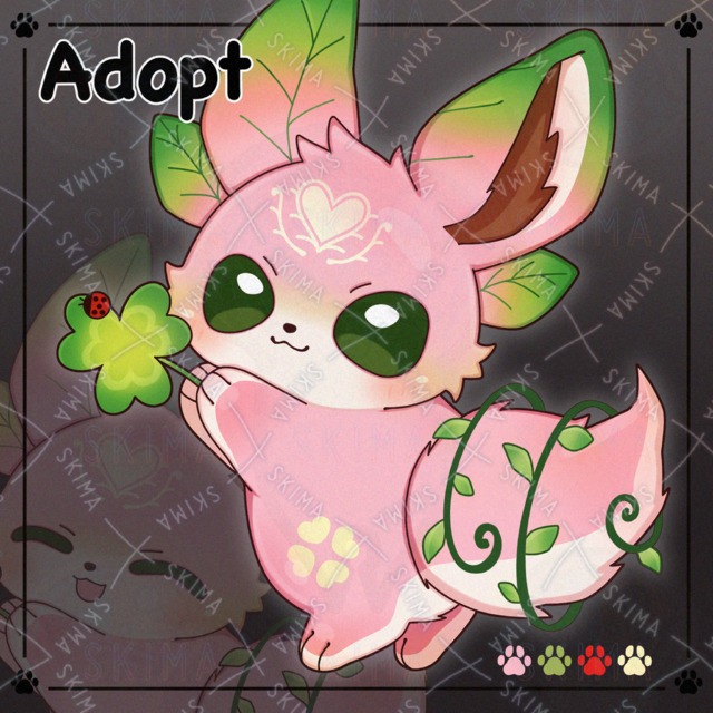 Adopt【表情5種】🌸☘️