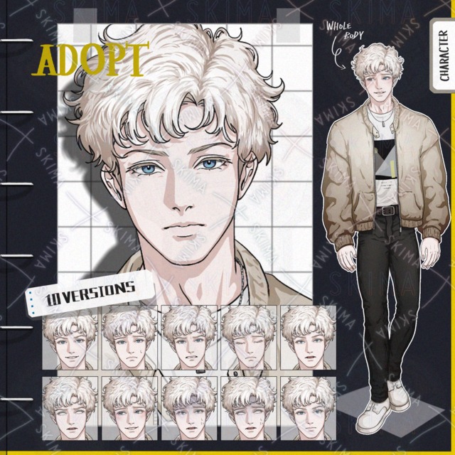 10 Expressions: Men in Casual Attire 的商品圖片