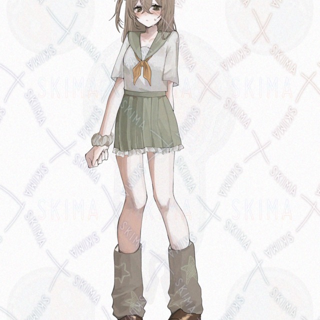 [Price Drop · 10 Expression Variations] Girl in a Sailor Uniform 的商品圖片第 3 張