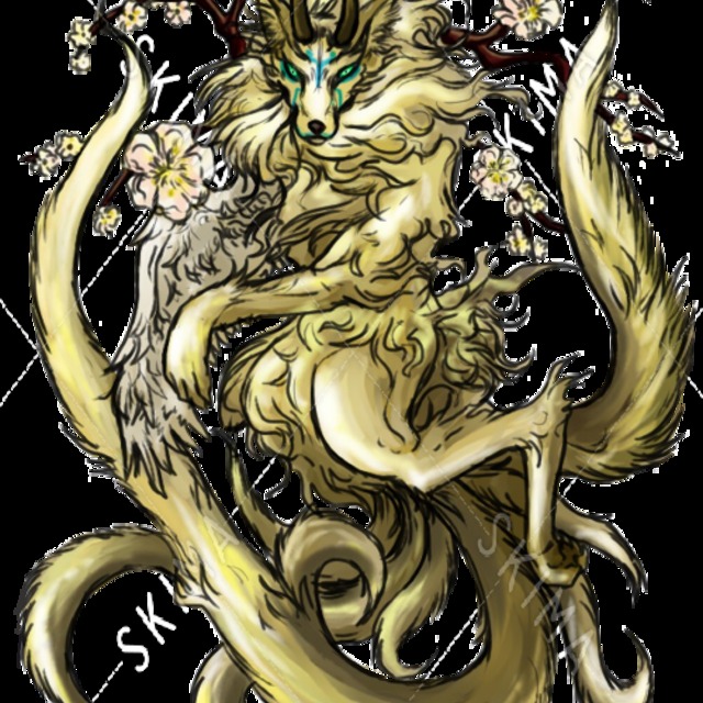 和風キツネ系モンスター