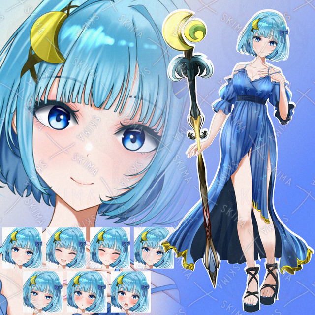 月の魔法使いの少女 - 442の商品画像