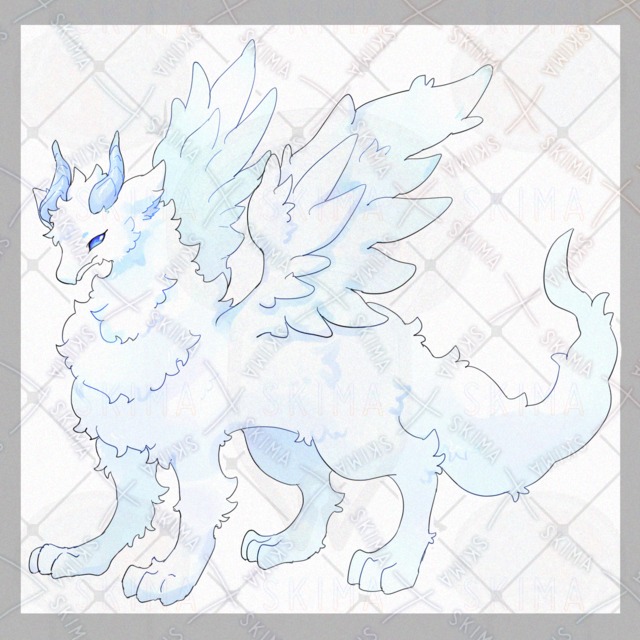 ケモドラゴン【表情2種】の商品画像