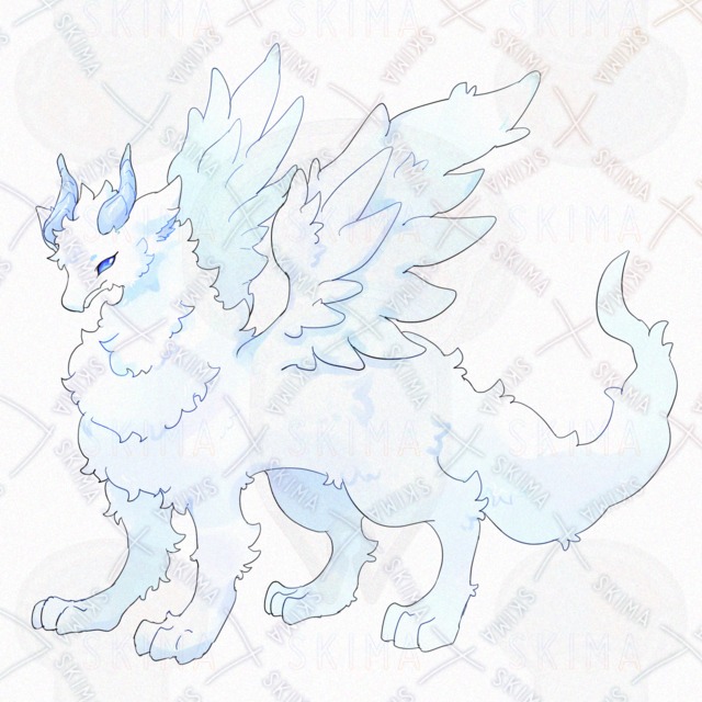 ケモドラゴン【表情2種】の商品画像2枚目