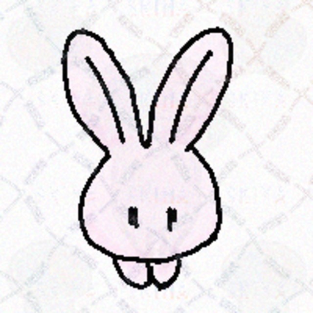 도트 토끼 상품 이미지 2번째