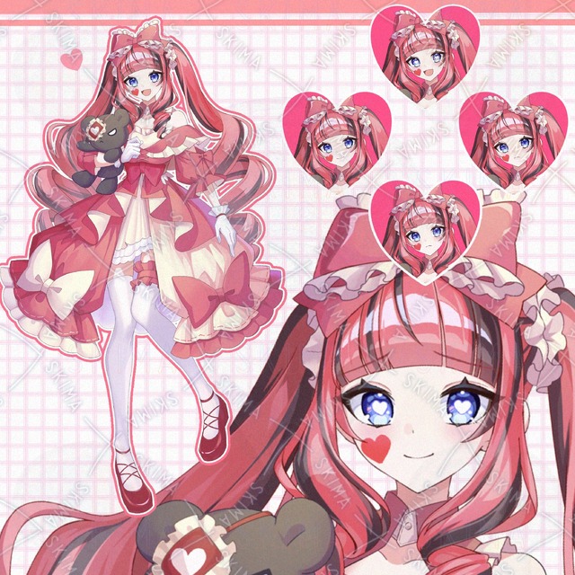 ❤️赤いドールの女の子