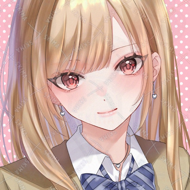 【アイコン】女の子背景有/透過【i0005】の商品画像