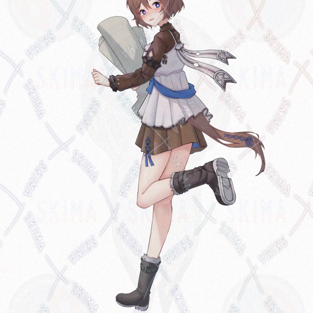 Town Horse Girls – 9 Expressions & Backgrounds 的商品圖片第 4 張