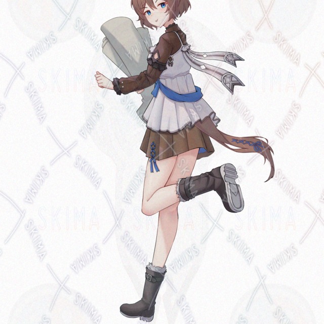 Town Horse Girls – 9 Expressions & Backgrounds 的商品圖片第 7 張