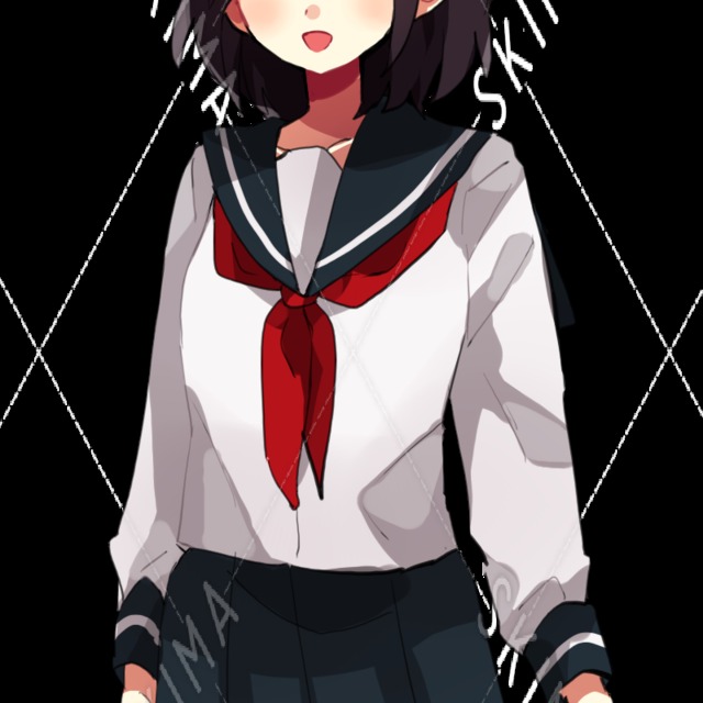 黒髪ボブのセーラー女子立ち絵 表情差分 7種セット スキマ スキルのオーダーメイドマーケット Skima 黒髪ボブのセーラー女子立ち絵 表情差分 7種セット スキマ スキルのオーダーメイドマーケット Skima