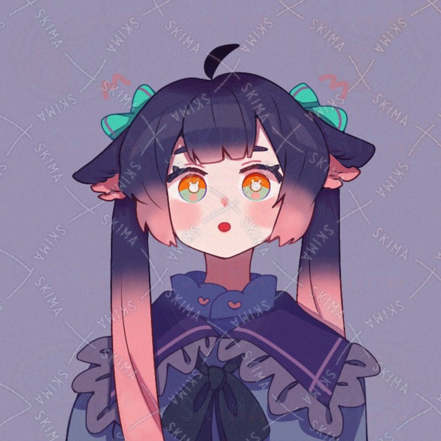 藍と桃の女の子🌉の商品画像