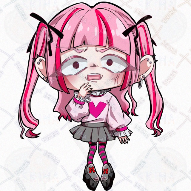 【表情差分7】ヤンデレ系ミニキャラの商品画像3枚目