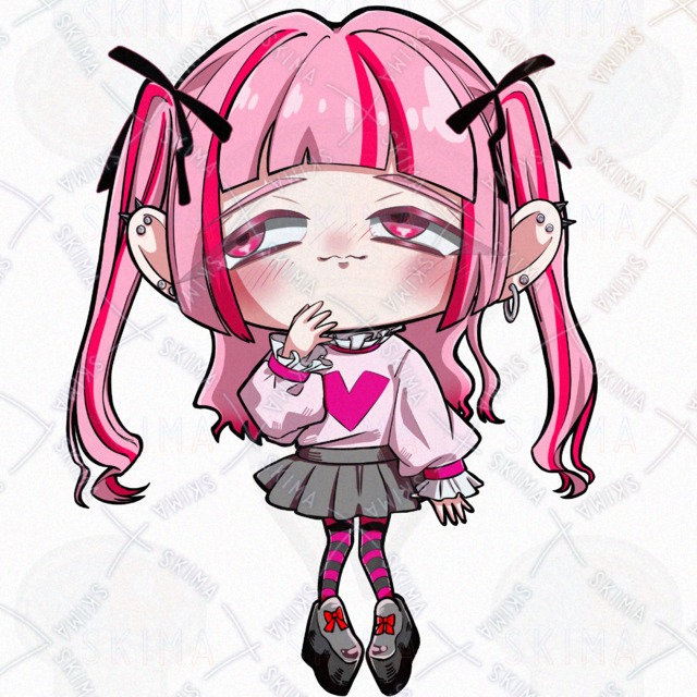 【表情差分7】ヤンデレ系ミニキャラの商品画像5枚目