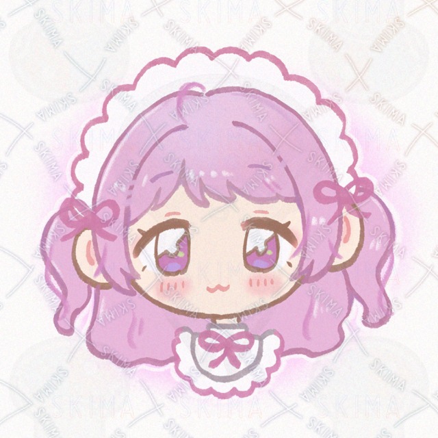 SNSアイコン（桃色ちゃん）の商品画像