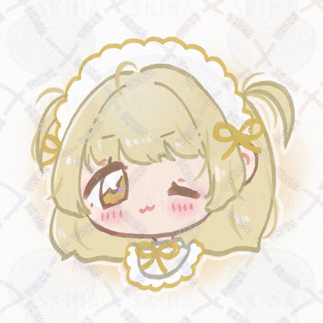 SNSアイコン（黄色ちゃん）の商品画像