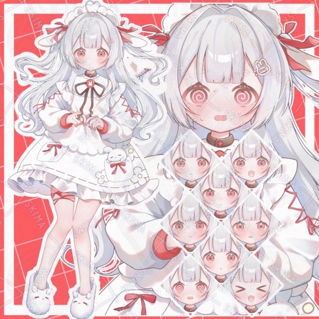 백설공주 토끼【표정 차이 8종】시리즈 상품 이미지